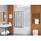 Anzzi 56 in. x 33 in. Accordion-Style Framed Matte Black Bathtub Shower Door SD-AZ16-01MB - alternate 1